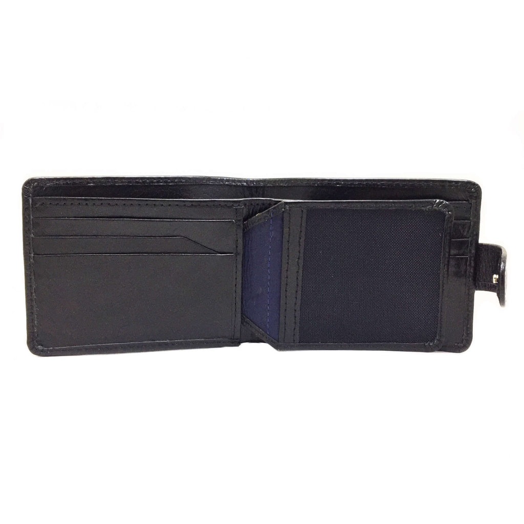 Lockable Leather Wallet