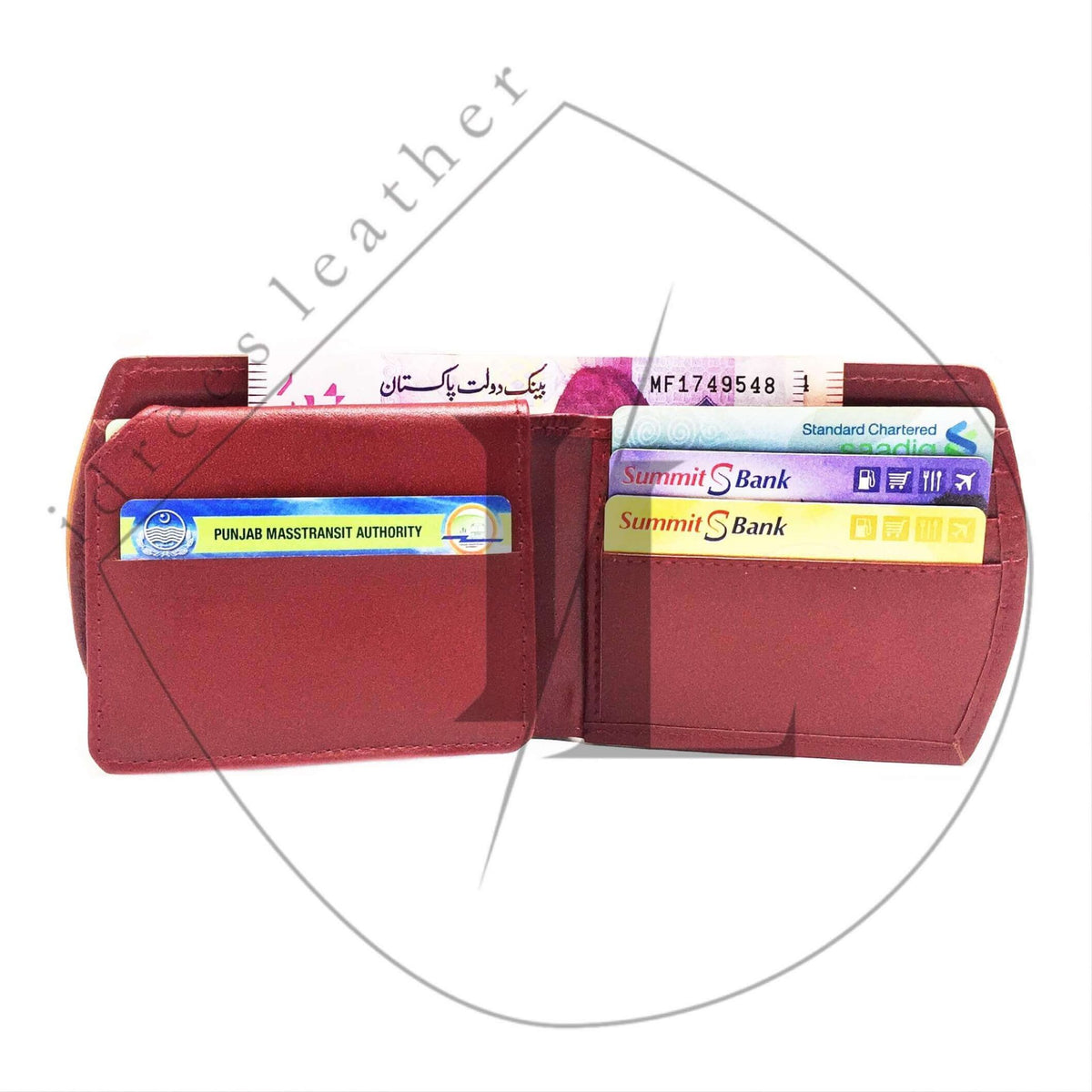 Curve Leather Wallet