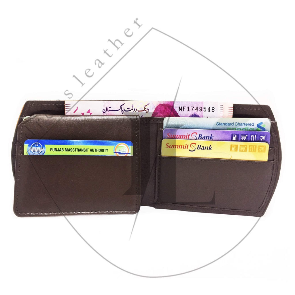 Curve Leather Wallet