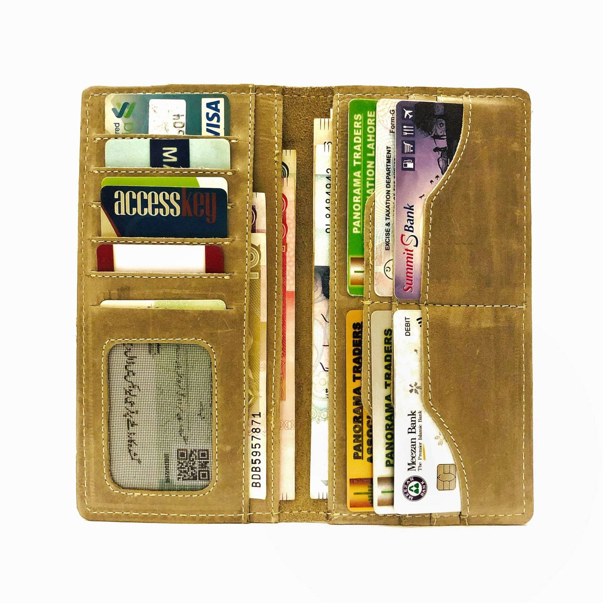 Long Leather Wallet