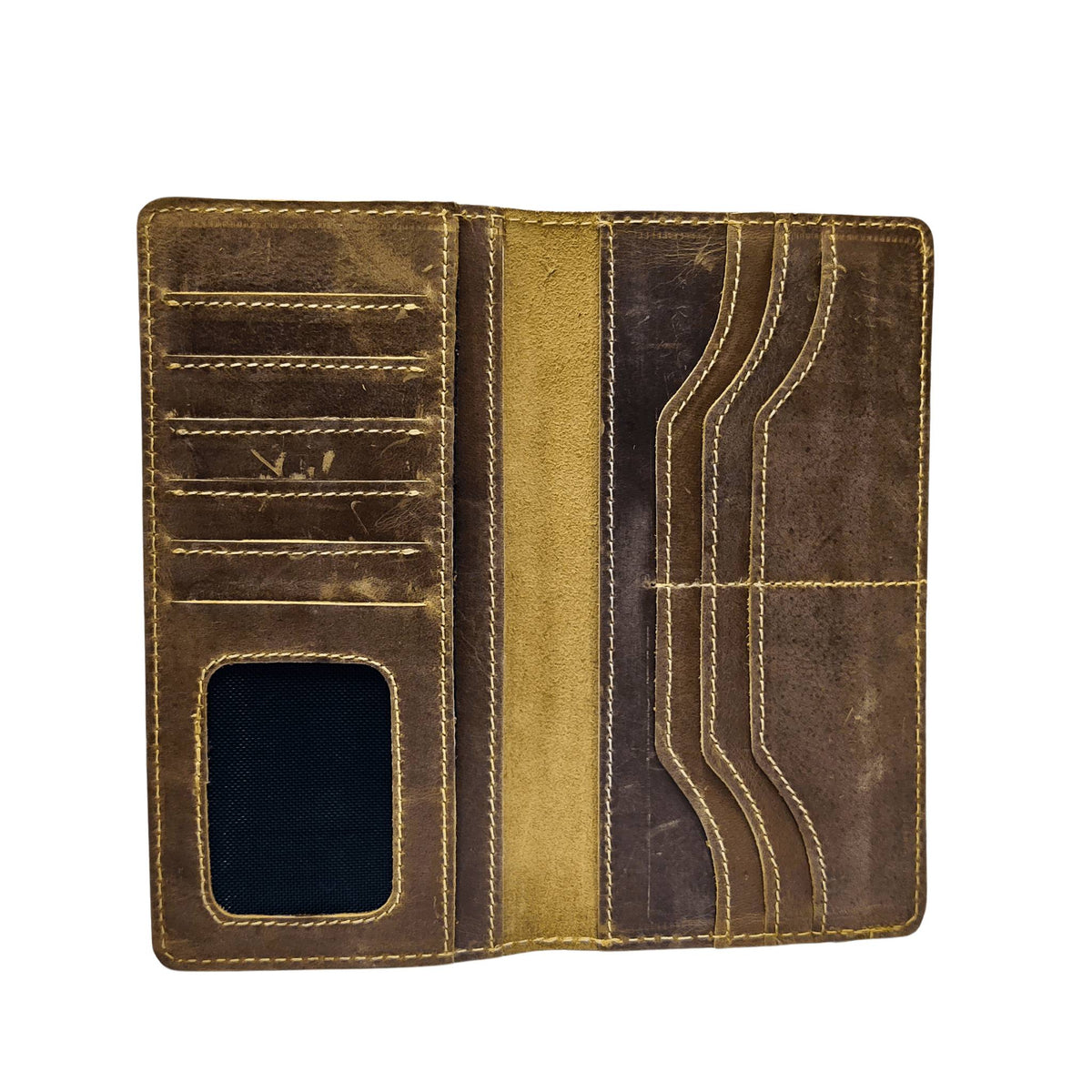Long Leather Wallet