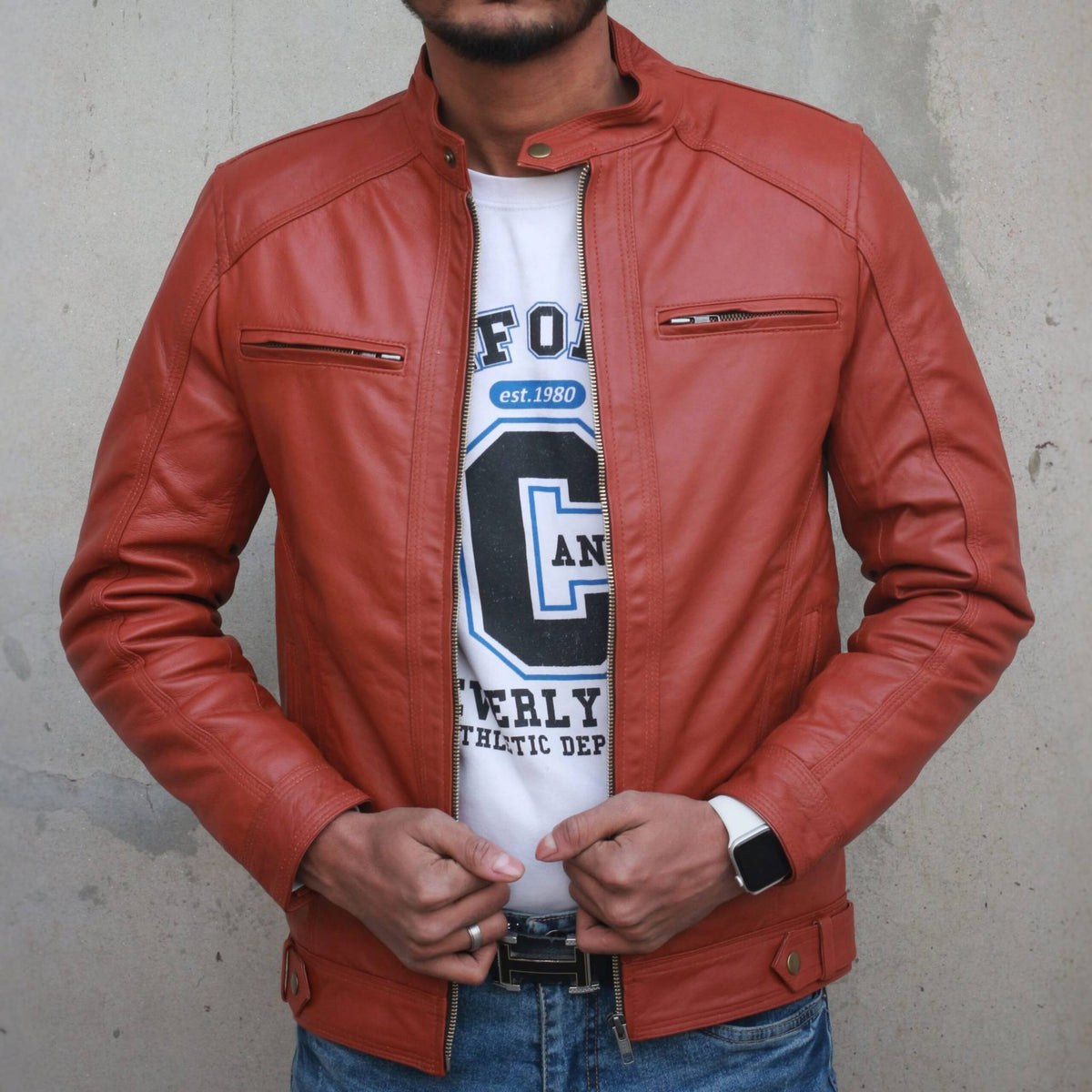 Mens Leather Jacket