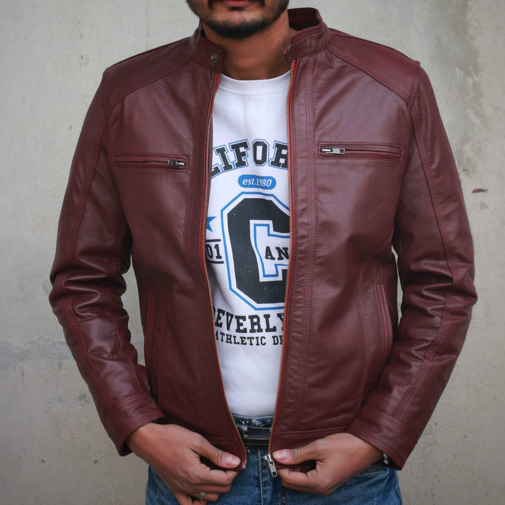 Mens Leather Jacket