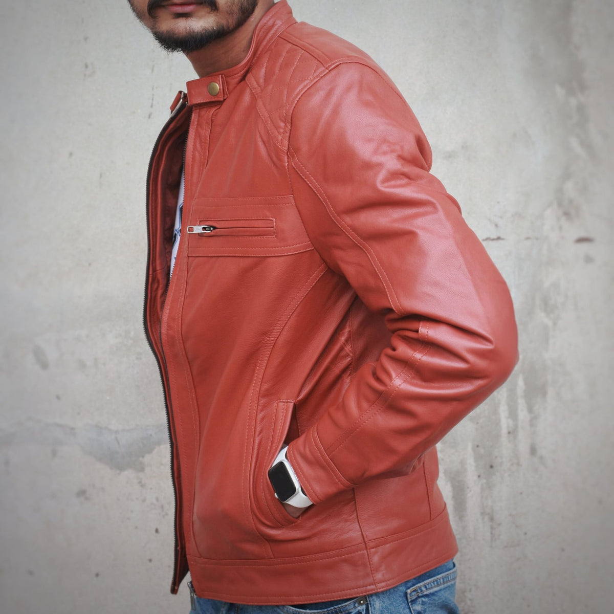 Tan Leather Jacket
