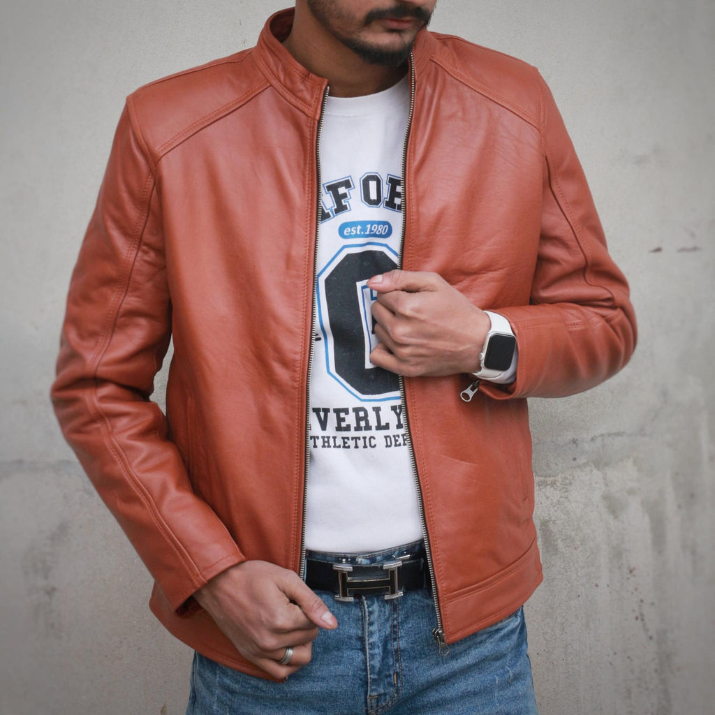 Tan Jacket Mens