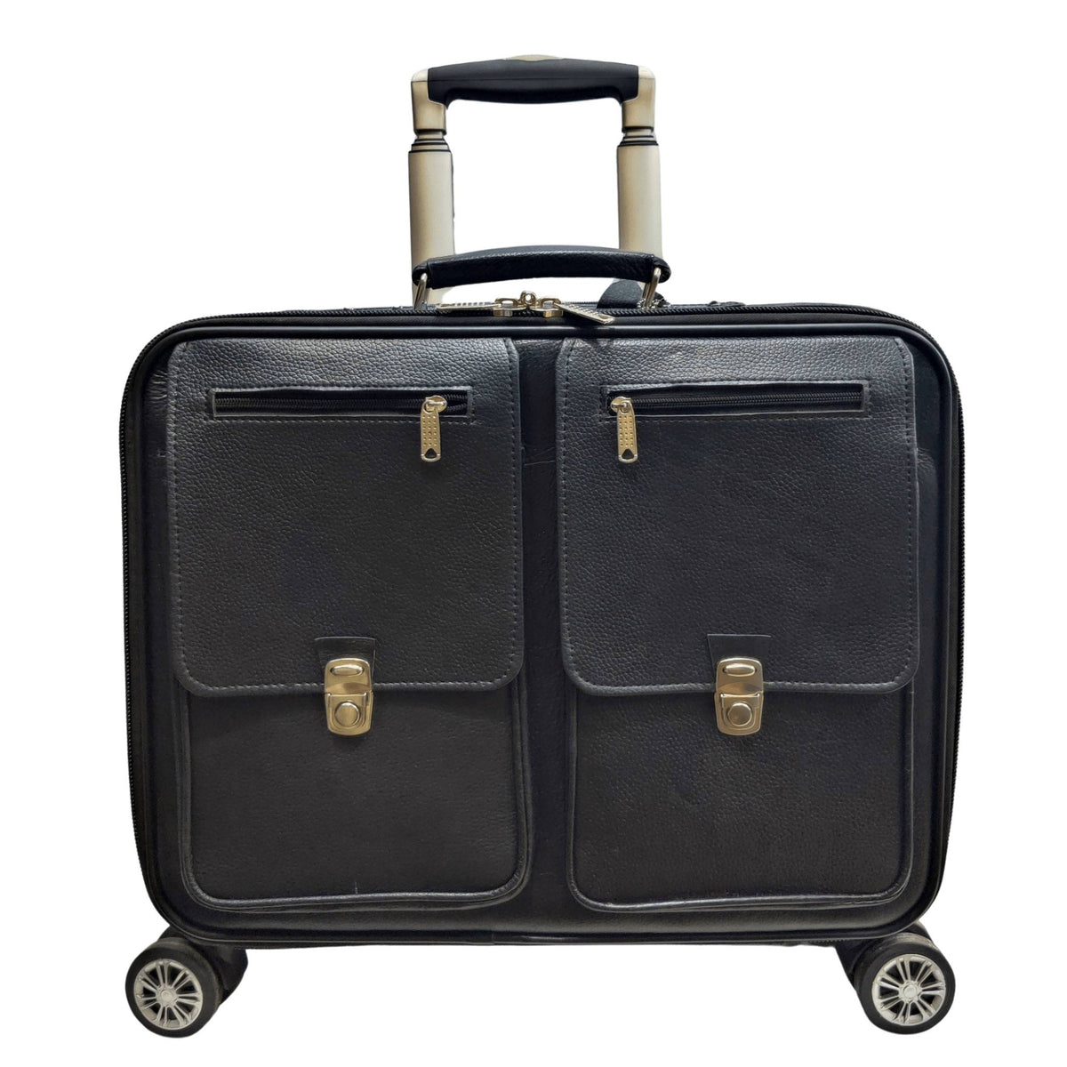 Leather Trolley Bag