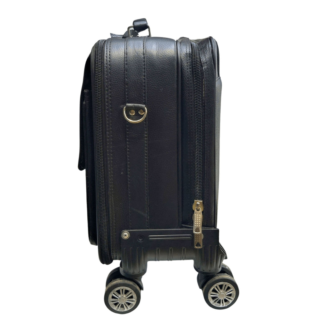 Leather Trolley Bag