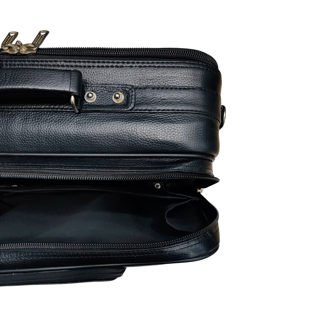 Leather Trolley Bag