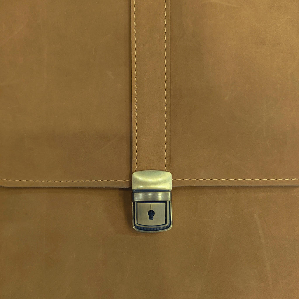 Leather Messenger Bag