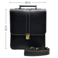 Leather Messenger Bag