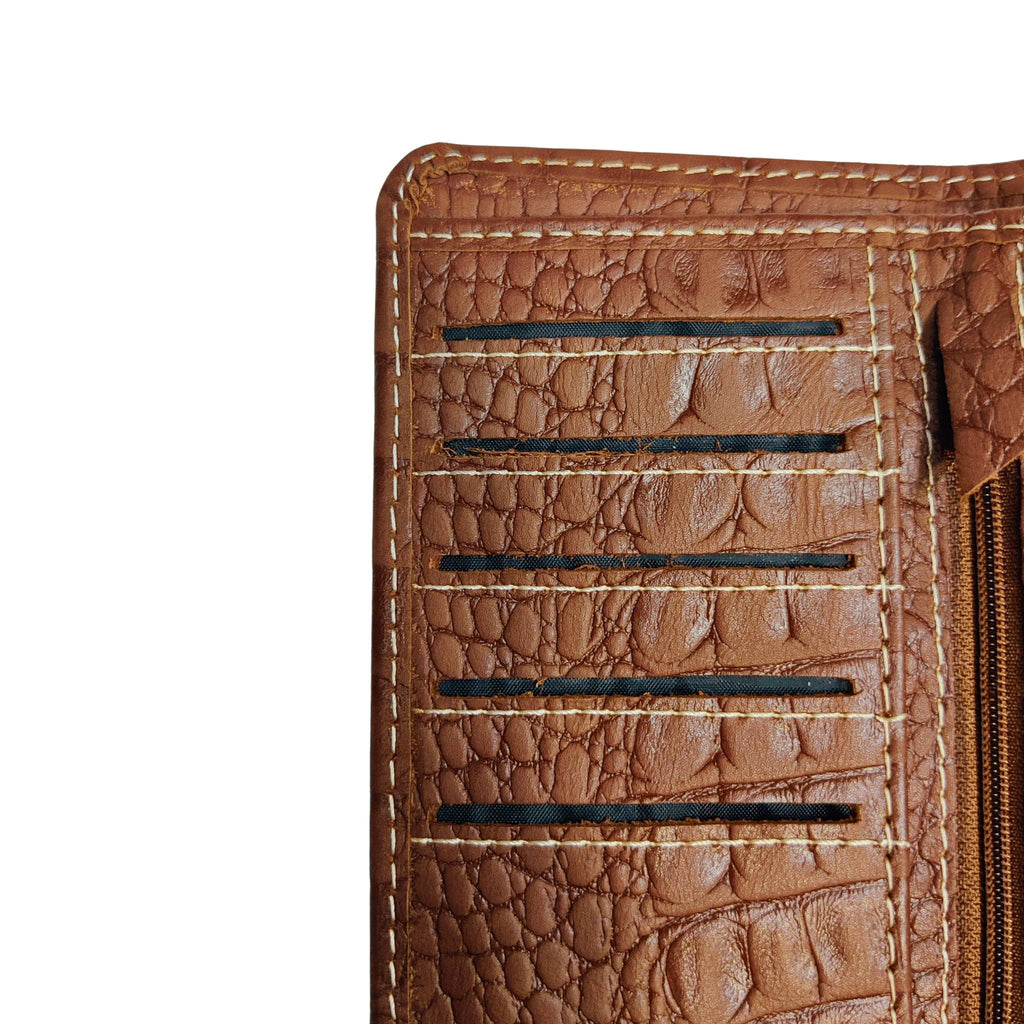 Leather Long Wallet