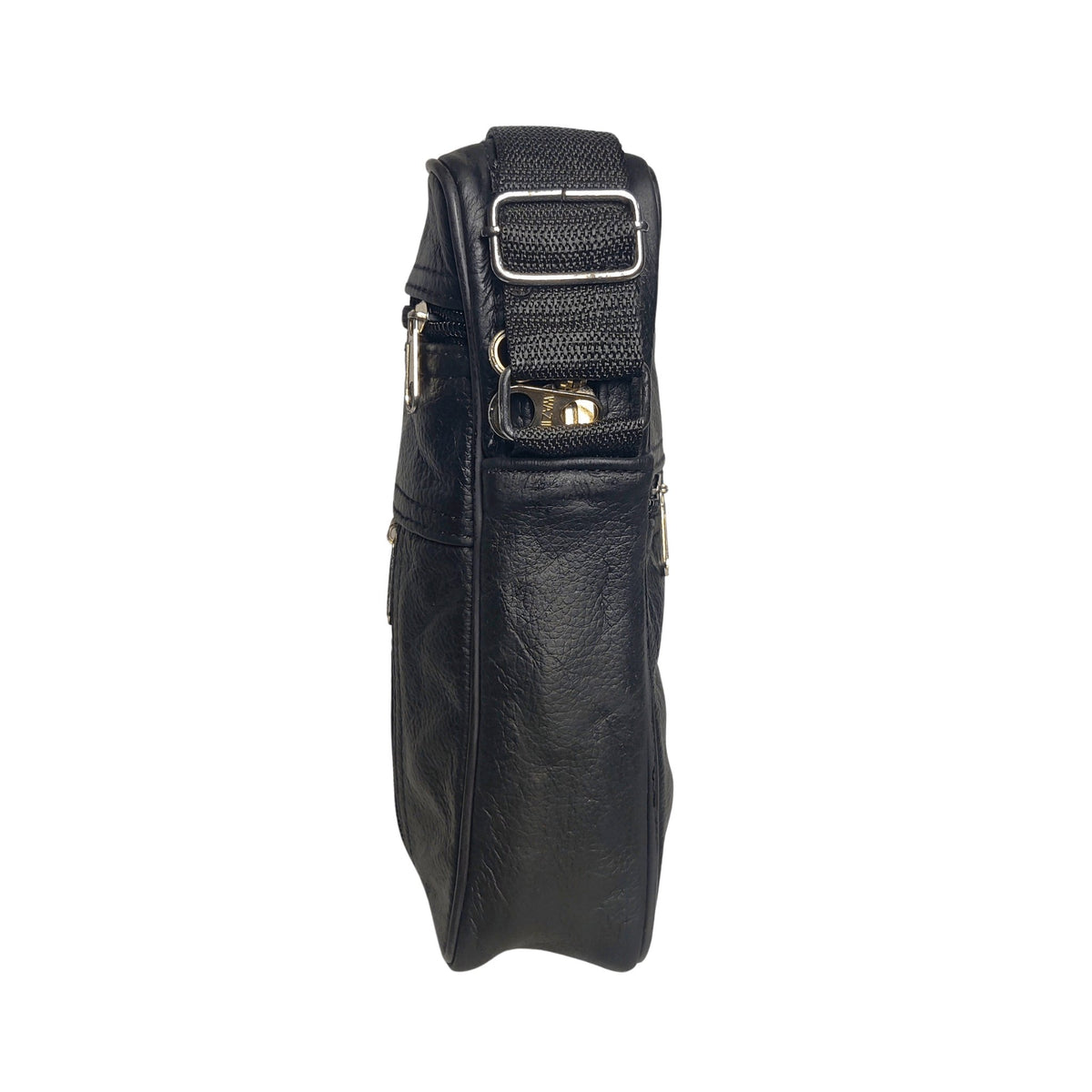Black Leather Crossbody Bag