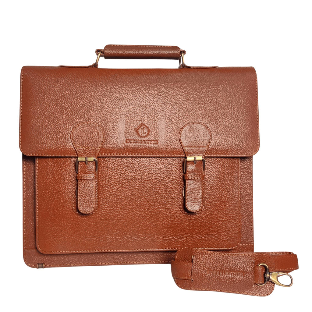 Leather Laptop Briefcase