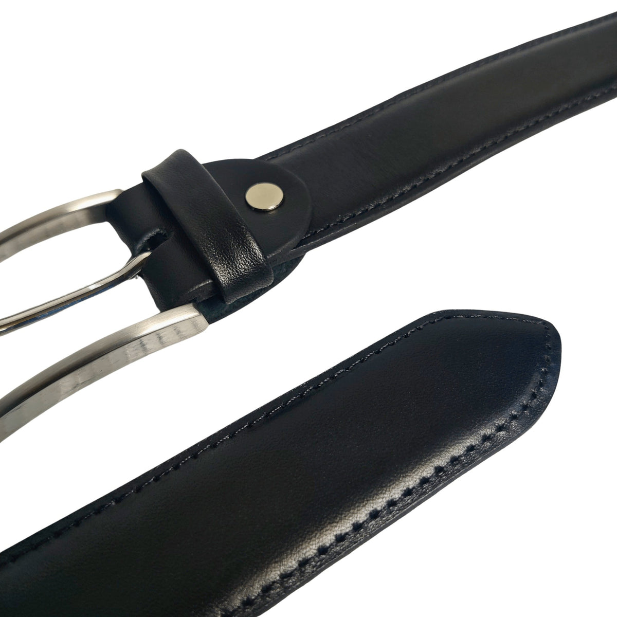 Black Leather Belt