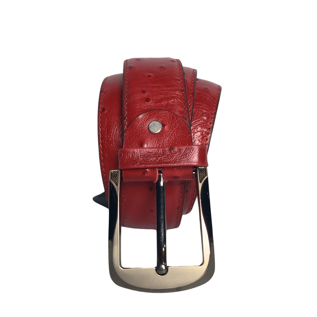 Ostrich Leather Belt