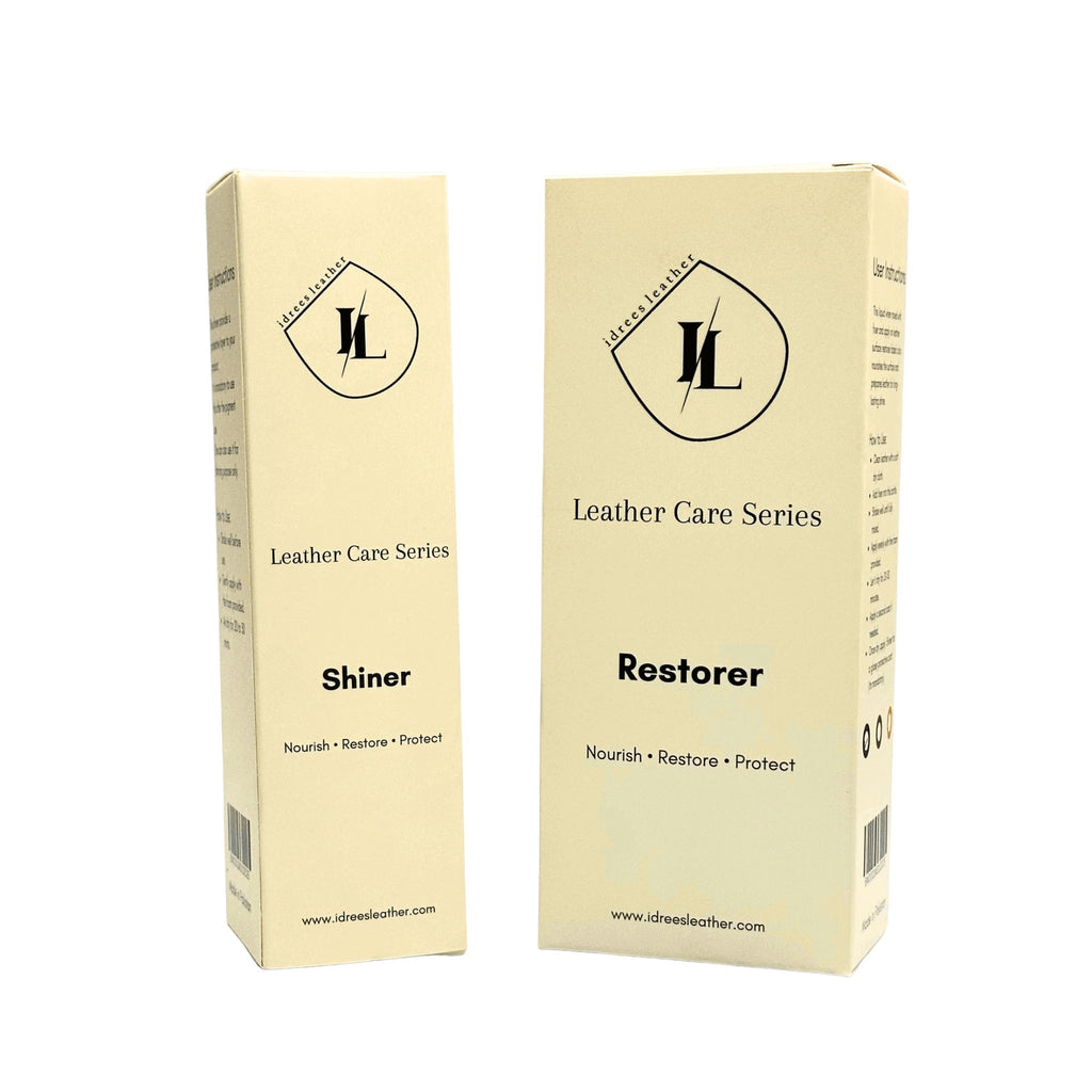 Leather Care Series – Restorer, Shiner & Fixer