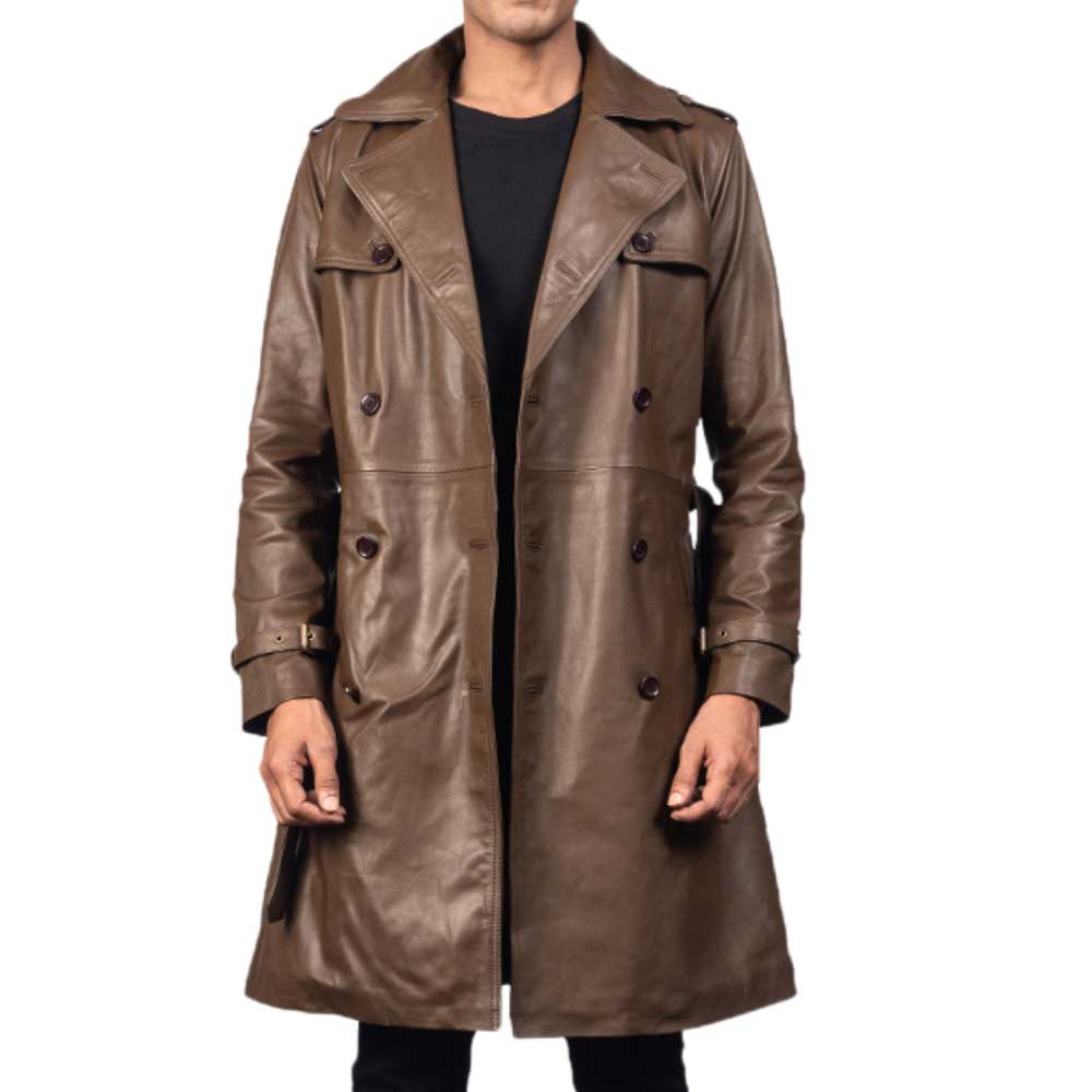 Leather Duster Coat