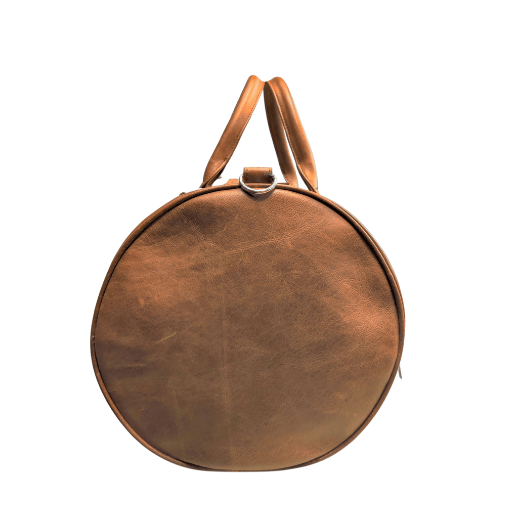 Canvas Duffle Bag - sand-brown