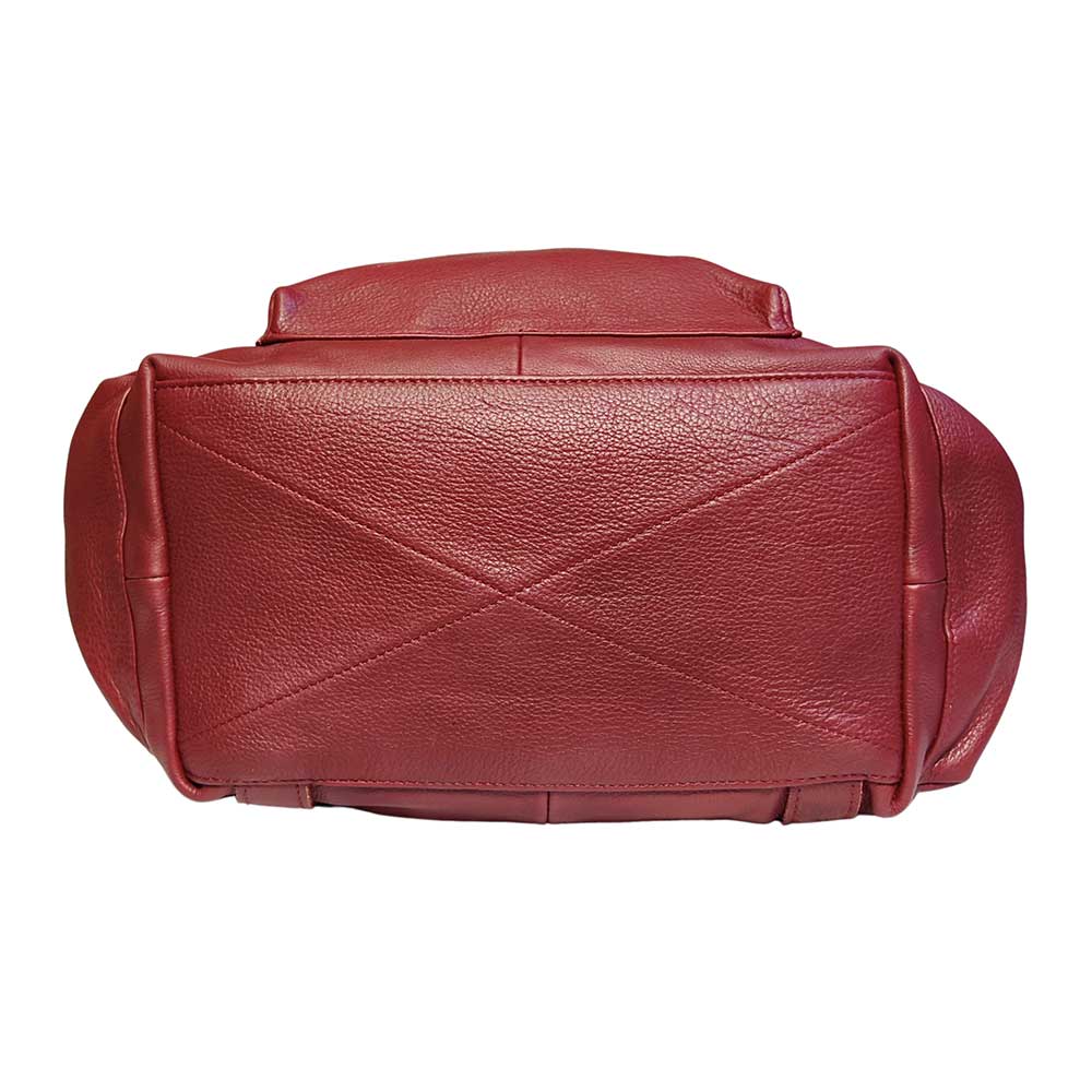 Premium Leather Backpack | Crafted For Excellence - Maroon