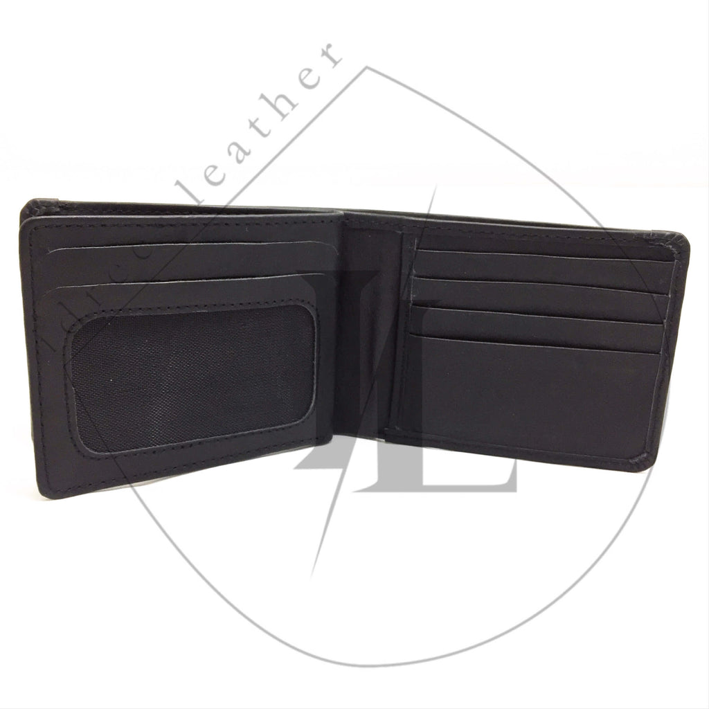 2in1 Leather Wallet - black