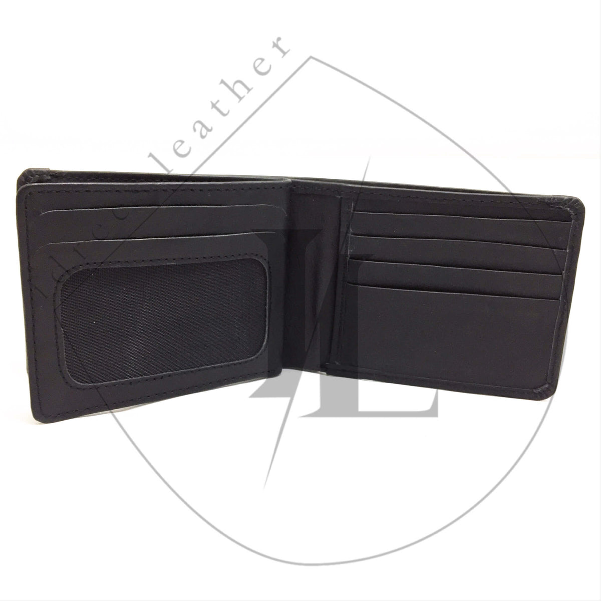 2in1 Leather Wallet - black