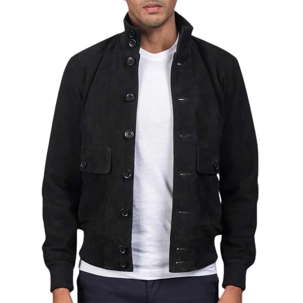 Suede Jacket Mens