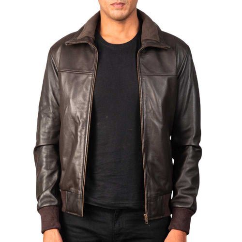 Bomber Leather Jacket