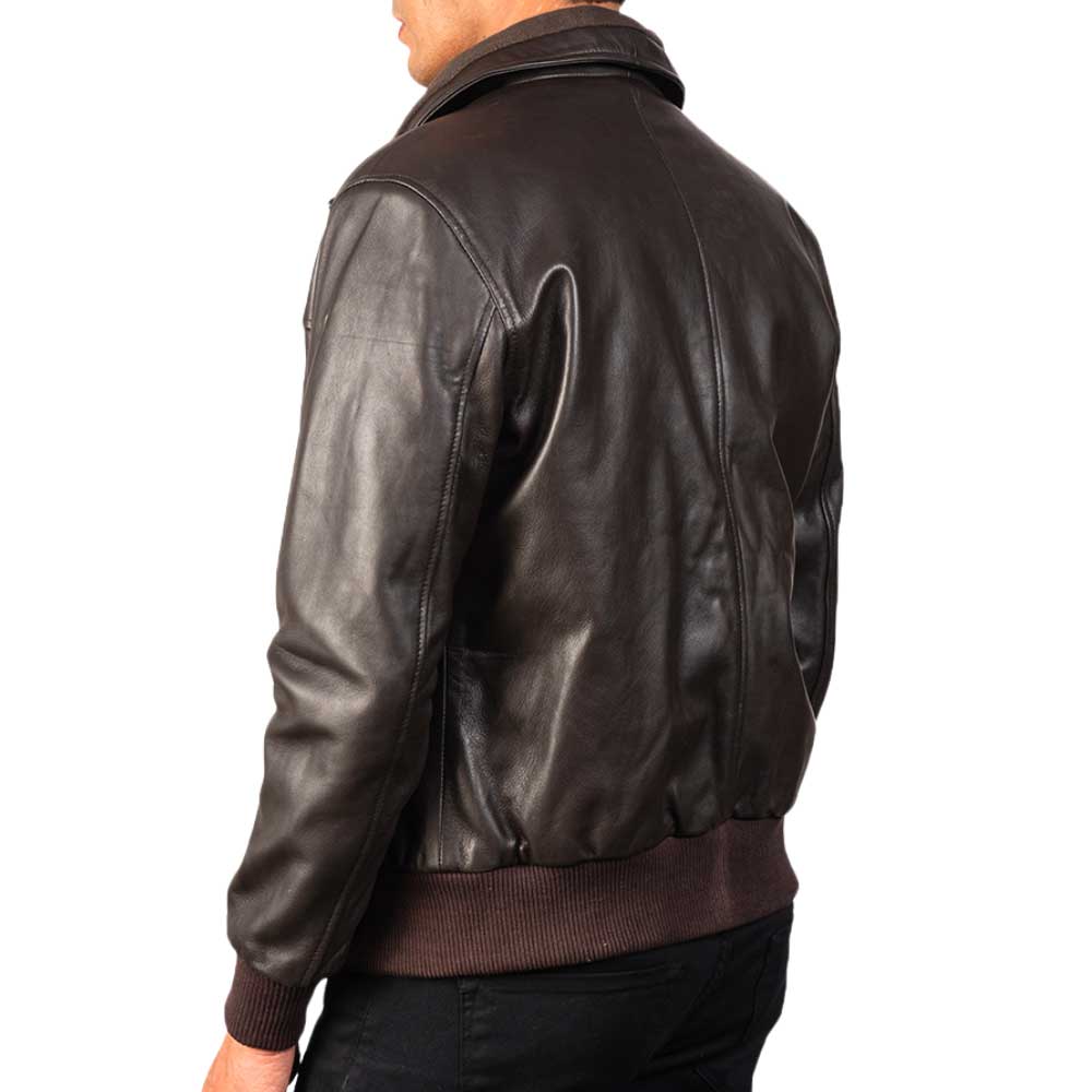 Bomber Leather Jacket