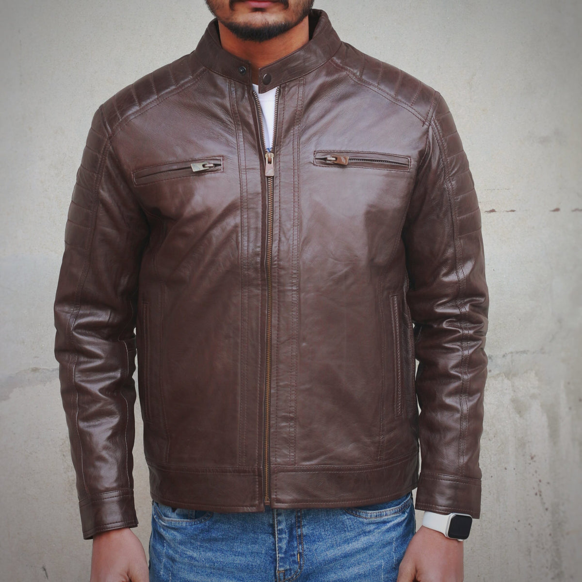 Mens Western Jackets - Chocolate
