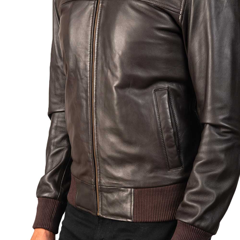 Bomber Leather Jacket