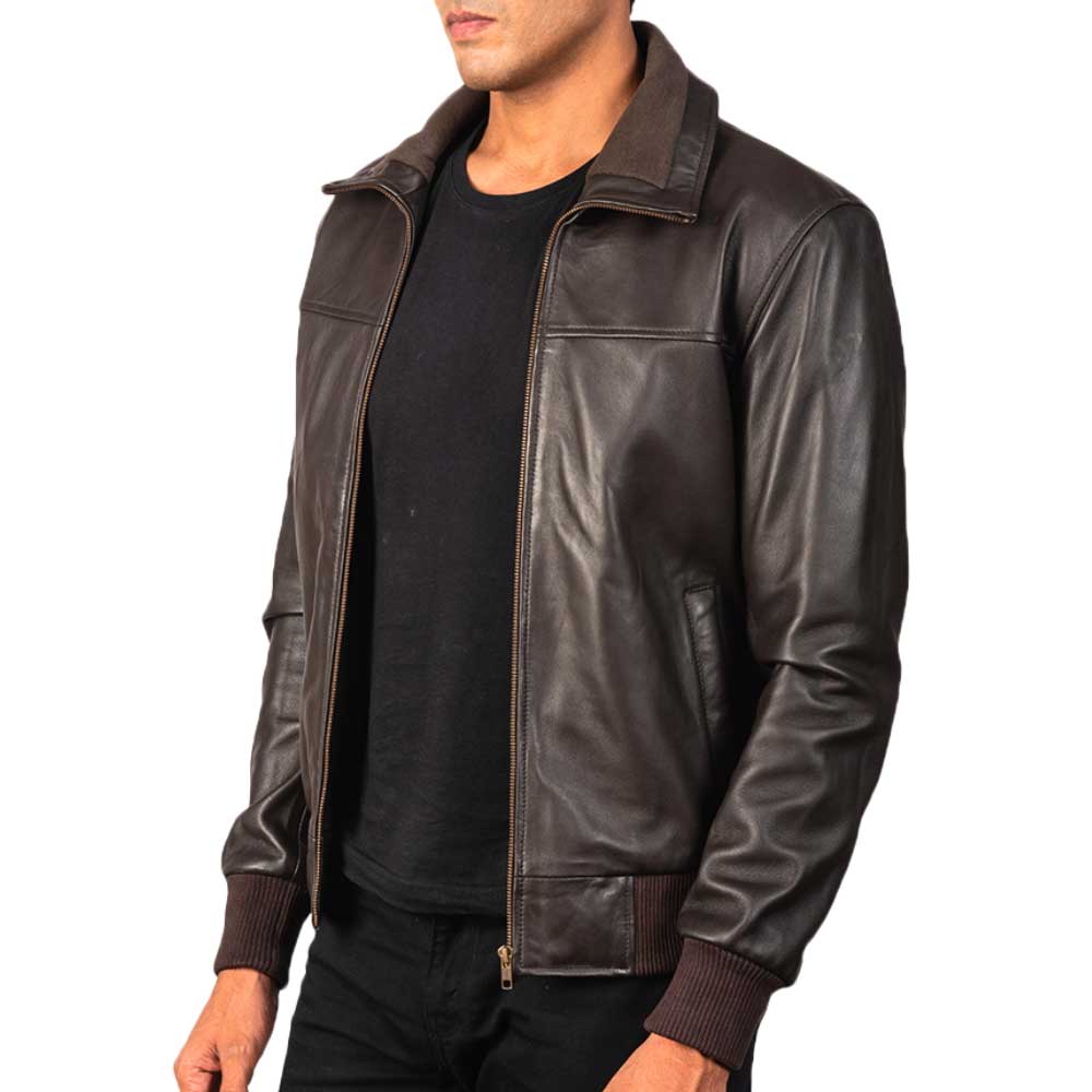Bomber Leather Jacket