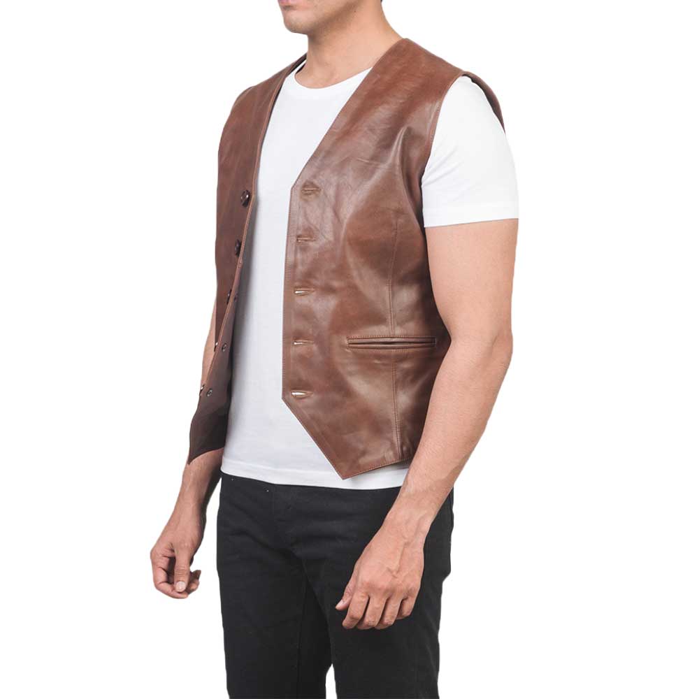 Leather Vest