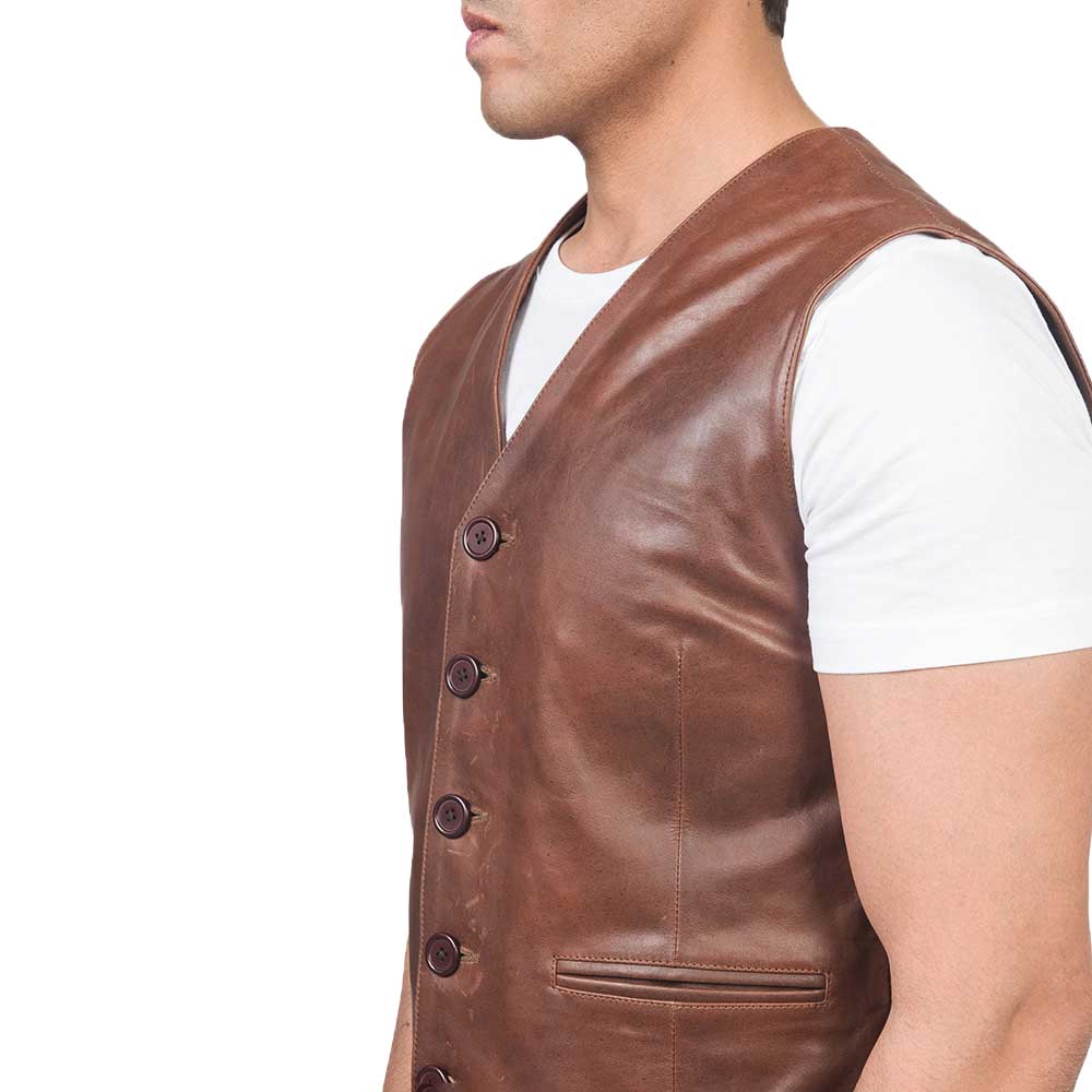 Leather Vest