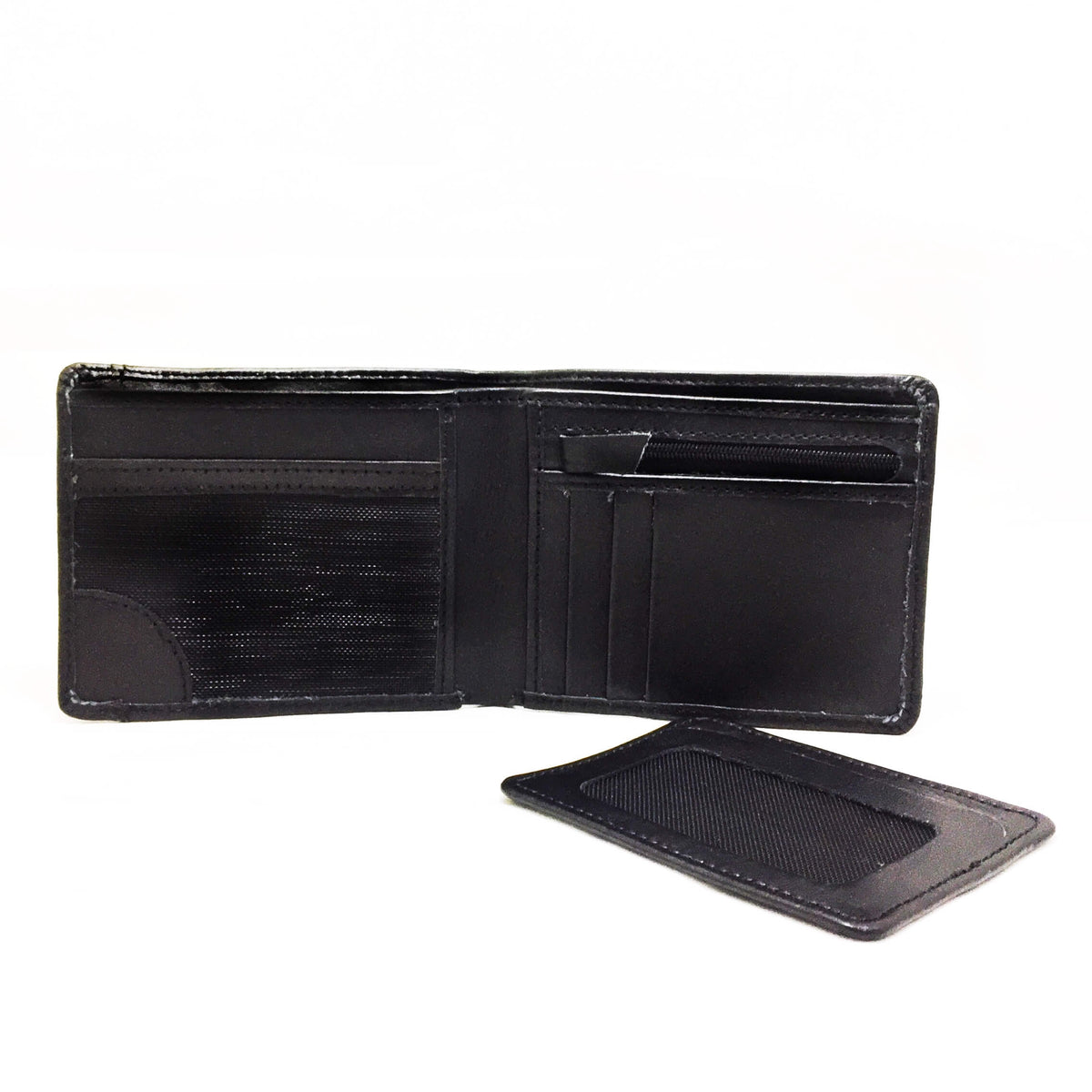 Card holder wallet - black