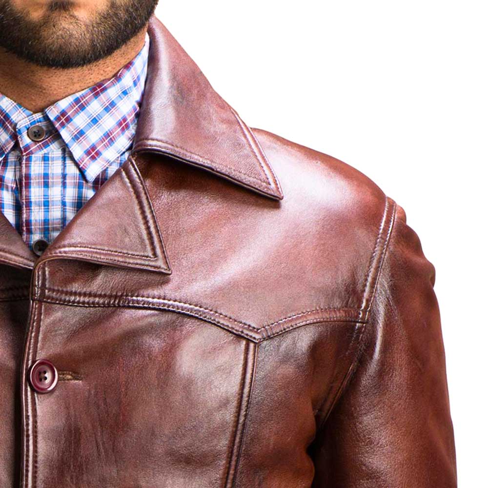Vintage Leather Coat