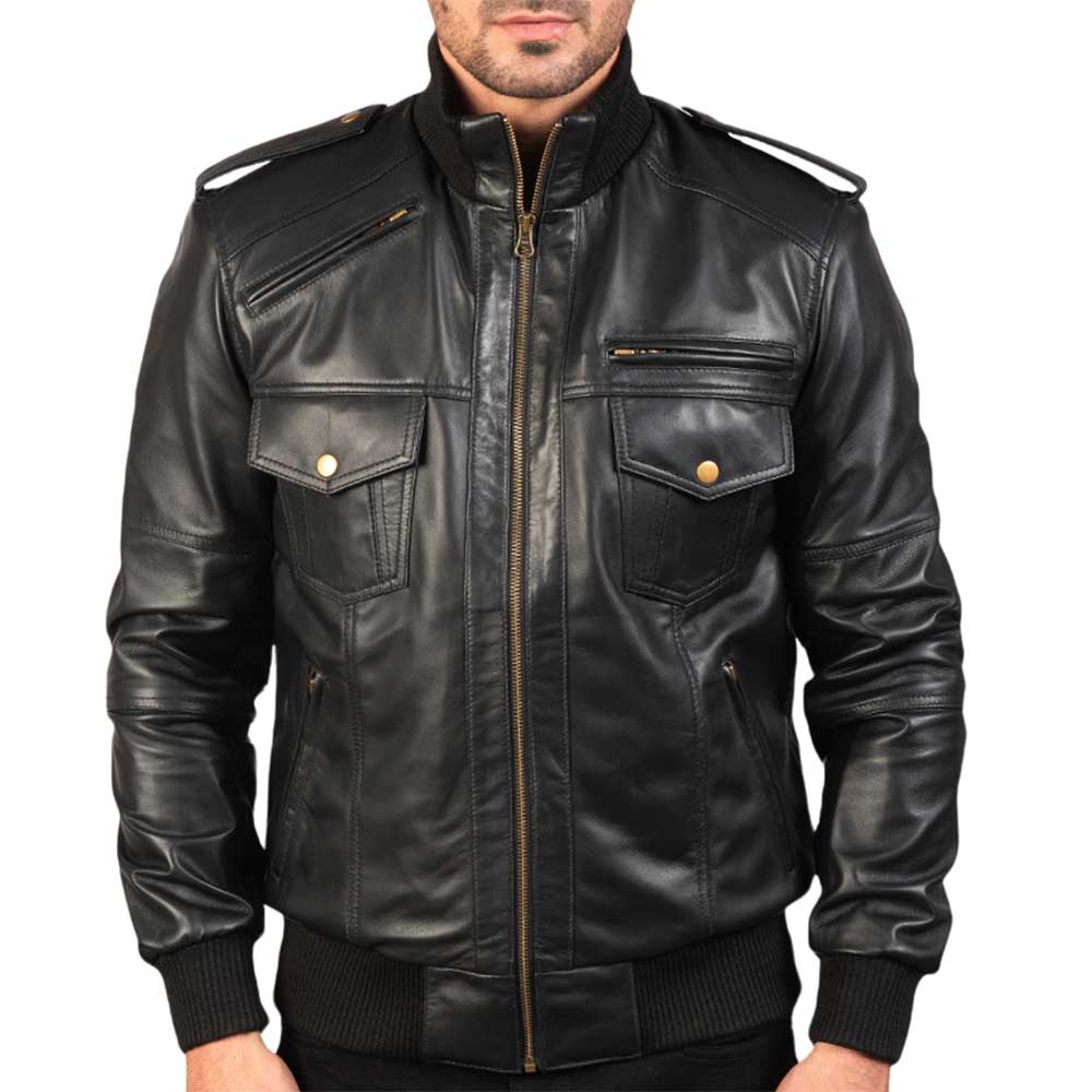Leather Jackets - Black