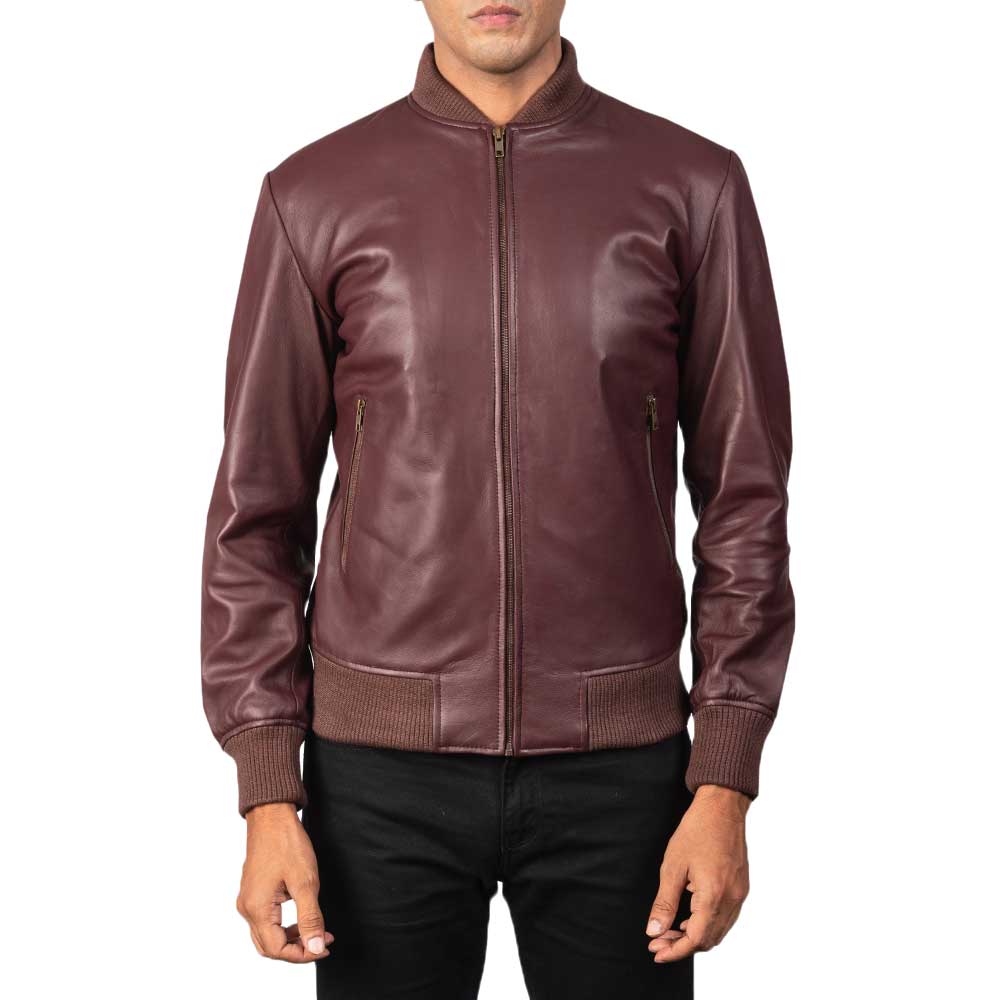 Suede Bomber Jacket