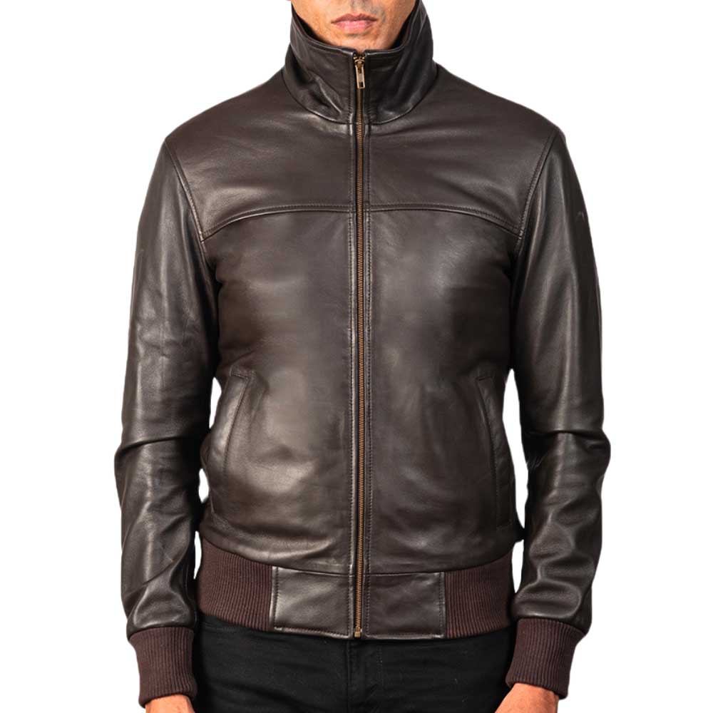 Bomber Leather Jacket