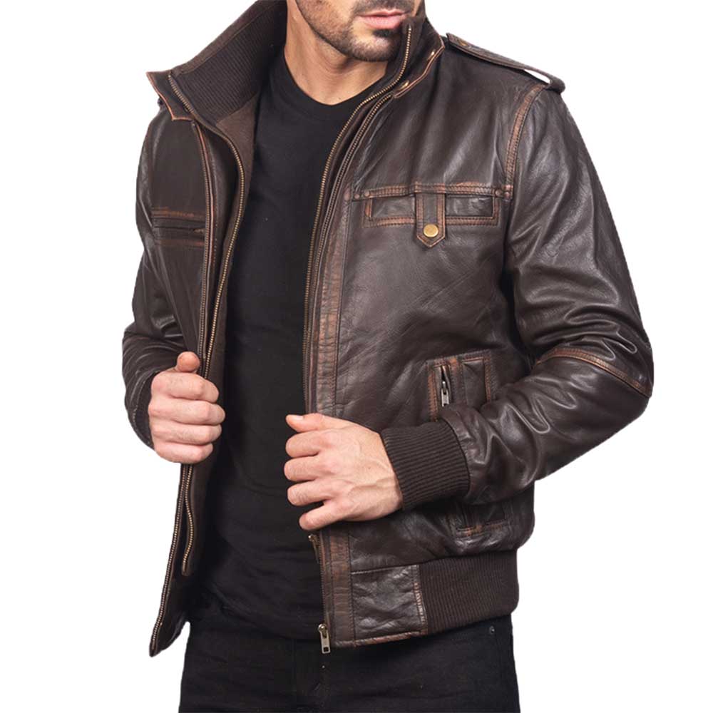Mens Leather Jacket