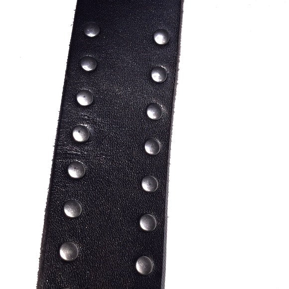 Studded Leather Belt