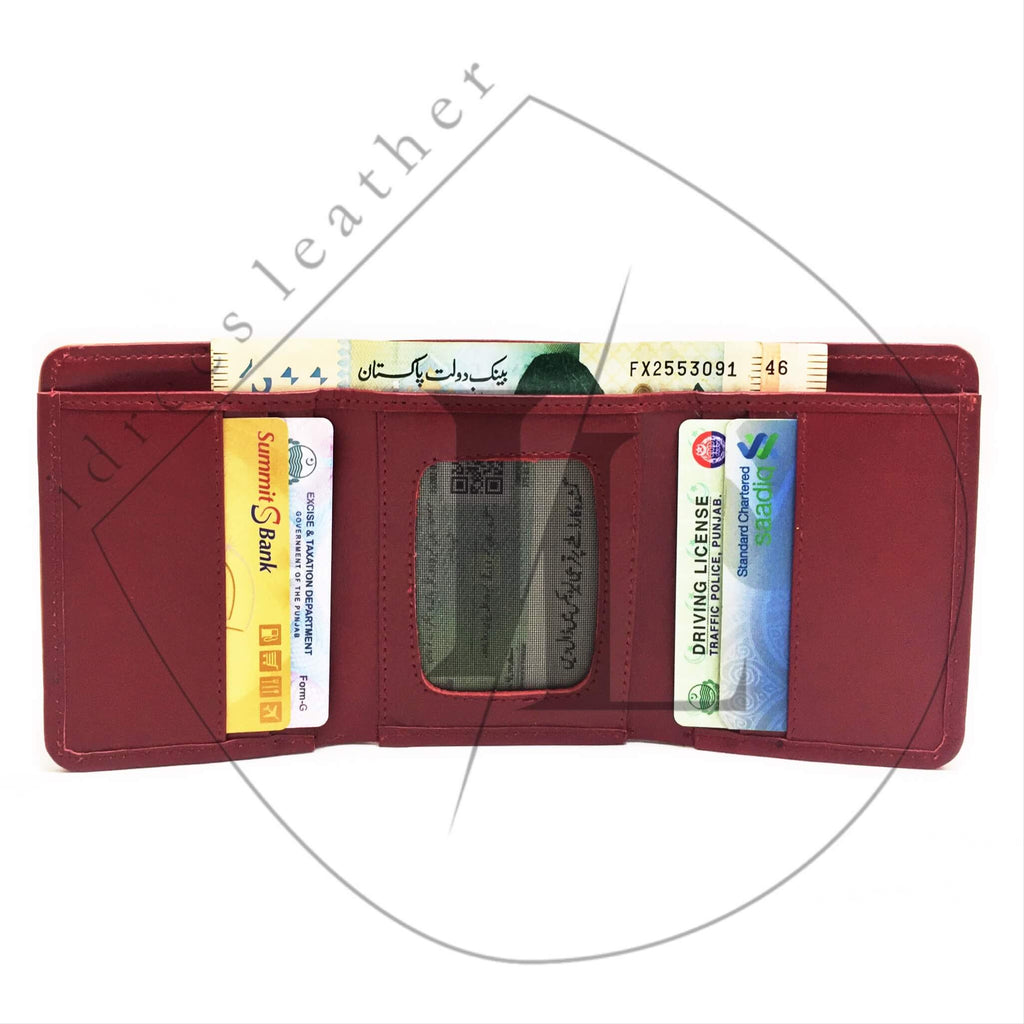 TriFold Leather Wallet