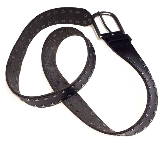 Studded Leather Belt