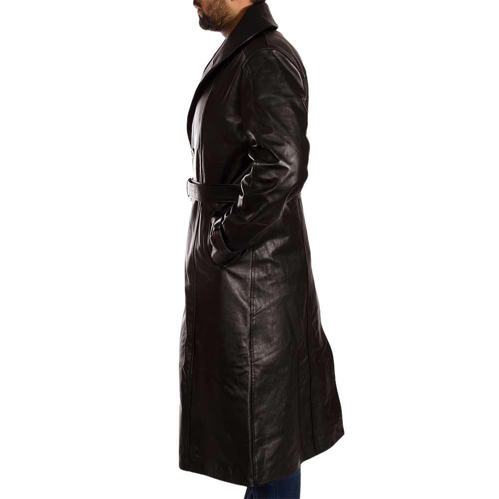 Leather Trench Coat
