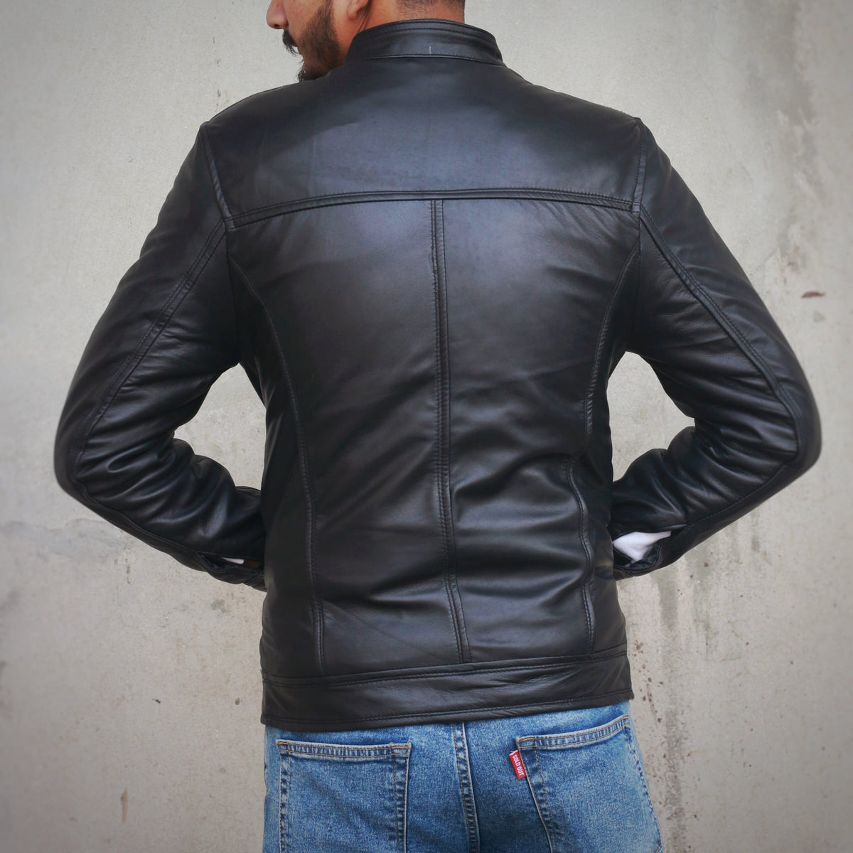 Brown Corduroy Jacket - black