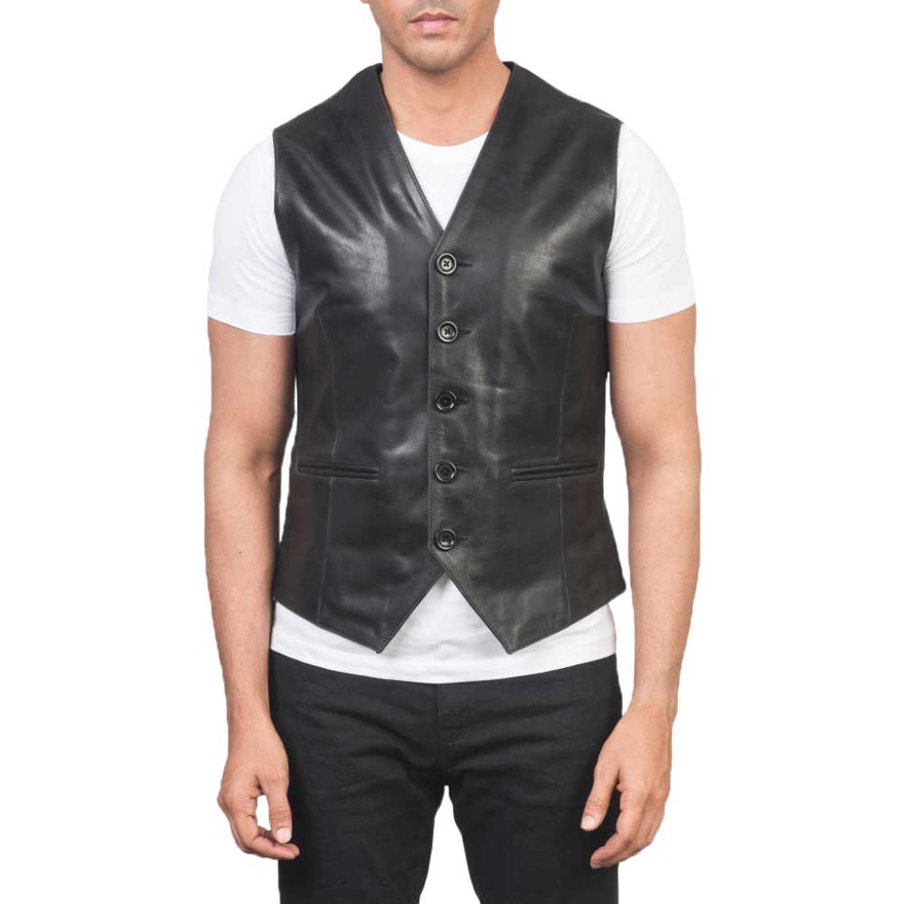 Leather Vest