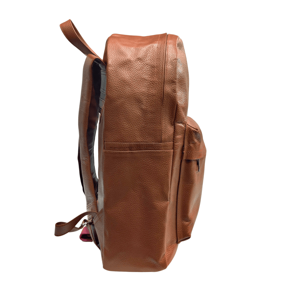 Mens Leather Backpack - brown
