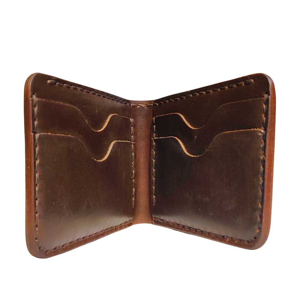 Handmade Leather Wallets - Chocolate