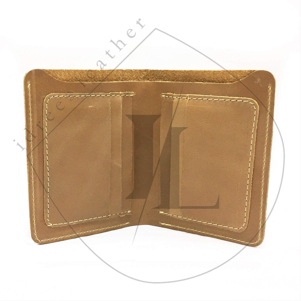 Leather Wallets - camel