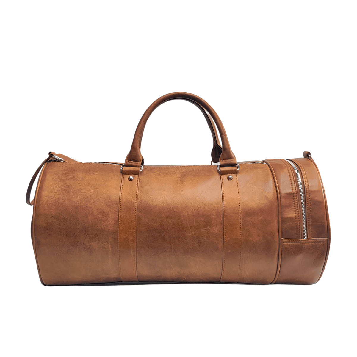 Canvas Duffle Bag - sand-brown