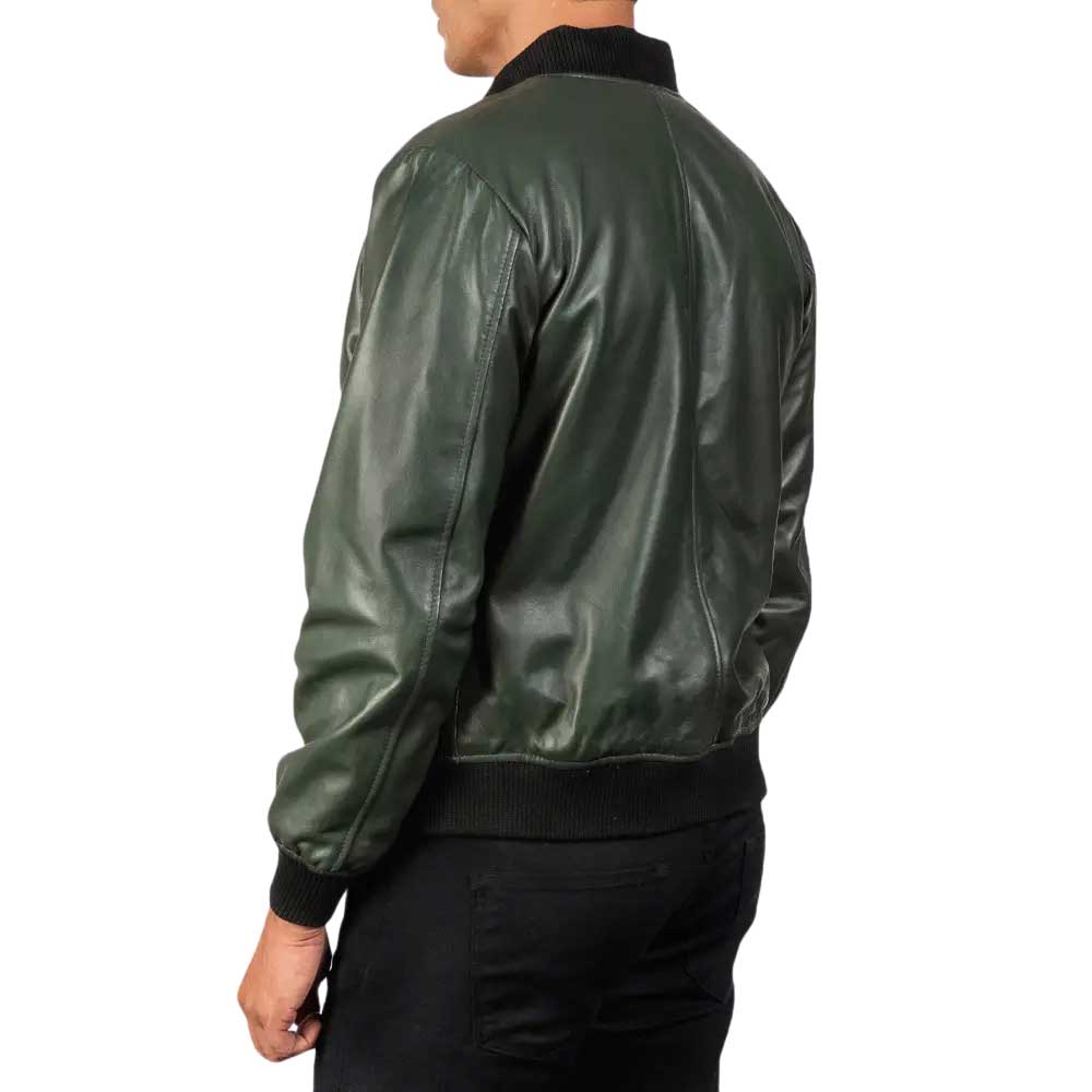 Suede Bomber Jacket